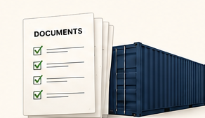 Shipping Documentation for Indian granite export process